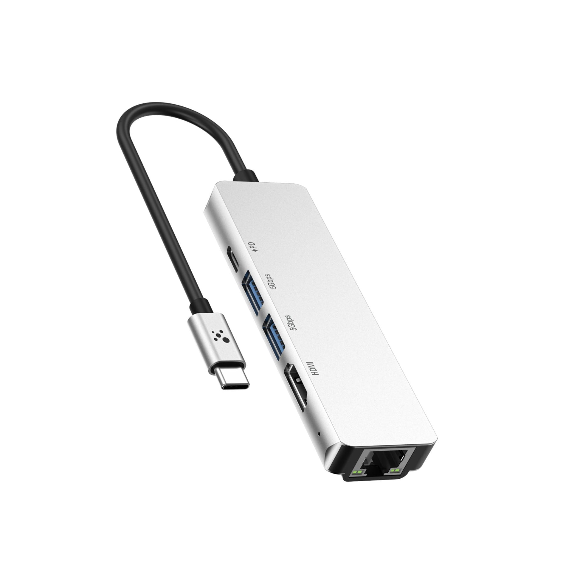 THUNDER PRO 5-in-1 USB-C LAN Hub